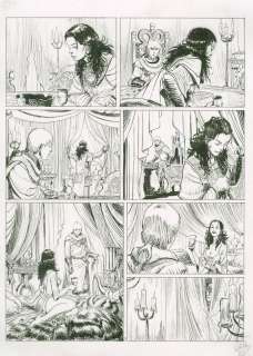 Giulio De Vita - planche originale - Alliances - Les Mondes de Thorgal - Kriss de Valnor