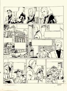 Meynet, Félix (Scen: Corteggiani, François) | Meynet, Félix - Planche originale (p.23) - Tatiana K. T2 - Strigoï - (2001) | Catawiki