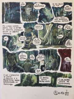 Gipi | GiPi - Tavola originale â€œL’Animaletto di Walt Disneyâ€ - Page volante - Exemplaire unique (1999) | Catawiki