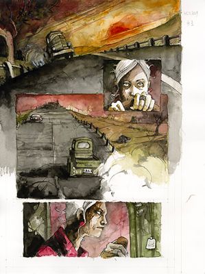 “Hellboy – the Monster of Nivola” – tav.01 | Cart Gallery