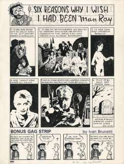 Ivan Brunetti - schizo - six reasons why i wish i had been man ray issue 1