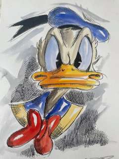 Stefan Klausewitz | Original artwork by German artist Stefan Klausewitz. NO RESERVE! - Apparant Displeasure - Page volante - Exemplaire unique - (2021) | Catawiki