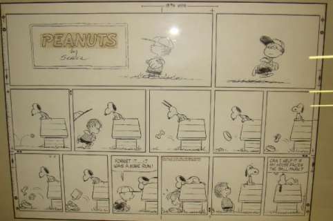 2302: CHARLES SCHULZ. ORIGINAL PEANUTS SUNDAY PAGE | Weiss Auctions