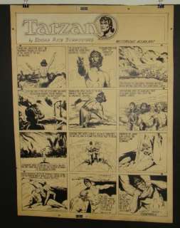 2339: HOGARTH. ORIGINAL TARZAN SUNDAY. | Weiss Auctions
