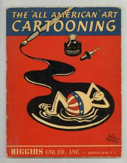 All American Art Cartooning (1944 Higgins Ink) 1-1ST FR 1.0 | mycomicshop.com