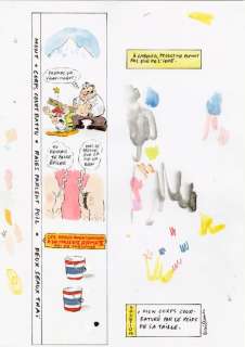 Vuillemin, Philippe | Vuillemin, Philippe - Mise en couleur originale - Rébus de Proust - A la recherche du temps perdu (2017) | Catawiki