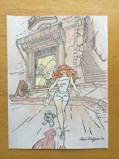 Kuijpers, Henk | Franka - Losse dédicace bij album: "Das Geheimnis von 1948" - (2019/2021) | Catawiki