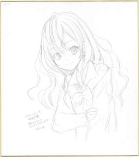 Kurumi Mishima Hand-drawn Shikishi Idolmaster Cinderella Girls Shiki Ichinose | Mandarake (Big Web)