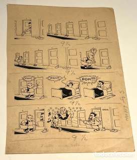MANUEL URDA - DIBUJO A TINTA ORIGINAL - 32,5 X 23 CM | todocoleccion (Buy It Now)
