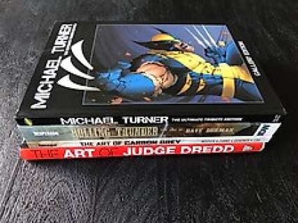 Michael Turner, Dave Dorman, Hoang Nguyen, various - Exclusive Artbooks by master artists! - Rare limited edition artbooks with original art. - Cartonné - EO