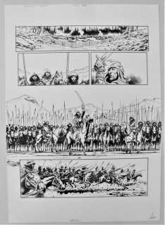 Garcia, Manuel | Garcia, Manuel - Planche originale - Gengis Khan - (2014) | Catawiki