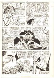 Don Simpson - secret origins #41 p. 31 - flash‘s rogues gallery vs. Gorilla grodd - 1989