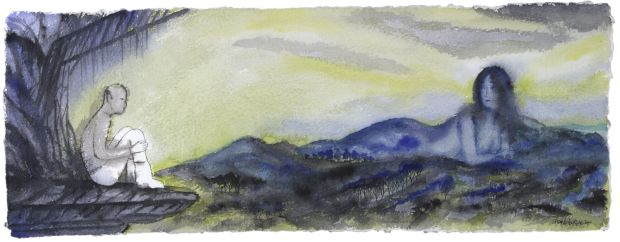 Charles Berberian | Dessin original publié en pages 496 et 497 de Druillet-Vampires | Galerie Barbier