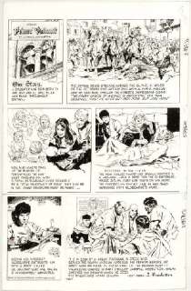 64: Murphy Prince Valiant 7/14/91 original comic art | Russ Cochran