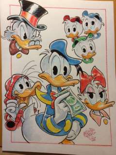 Alessandro Gottardo | Donald Duck - â€œDi chi è questo?â€ - Page volante - Exemplaire unique - (2020/2020) | Catawiki