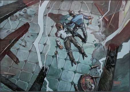 Sorel, Guillaume | Sorel, Guillaume - Dessin original couleur - Le Secret de Wilhelm Storitz - Planche 4 - (1997) | Catawiki