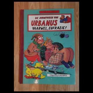 Linthout, Willy | Linthout, Willy - Originele pagina + luxe album - Urbanus 51 - Vaarwel, Eufrazie! - (1994) | Catawiki