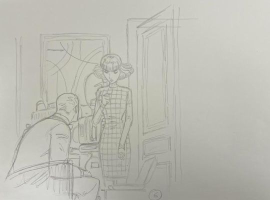 DESSIN ORIGINAL DE CYRIL BONIN POUR "KARL" - VISUEL N°3 | Pulp’s