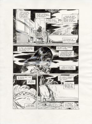 Vince | TELL NO TALES – Planche originale 5 du folio 1 | Galerie Barbier