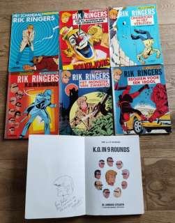 Tibet & Ap Duchateau | Rik Ringers 15, 16, 18, 25, (2x) 31, 33 - Alle 1ste druk + 1x Dédicace Rik Ringers door Tibet - Broché - EO - (1972/1981) | Catawiki