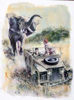 Follet | Bob Morane, illustration couleurs Ã  l’acryliq… | Millon