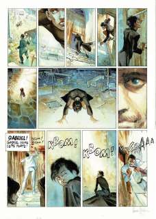 Lepage | Muchacho Tome 1, planche originale à l’encre de chine et à l’aquarelle pour cet album paru en 2004 chez Dupuis. | Septimus