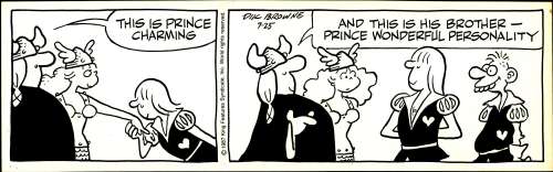 Dik Browne | Browne - HAGAR THE HORRIBLE, Daily Strip (07/25/1987) | Russ Cochran