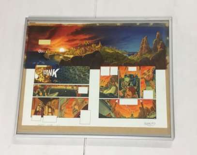 Brazao, Olivier / Tillier, Béatrice | Brazao, Olivier / Tillier, Béatrice - Planche originale couleur - SheewÃµwkees T1 - L’Année des treize lunes - (2003) | Catawiki