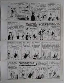 Pom - | Pom - Grote originele pagina (p.14) - Piet Pienter en Bert Bibber 24 - Invasie uit het heelal - (1965) | Catawiki