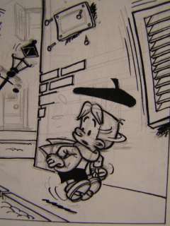 Studio Peyo | Studio Peyo - 2x Originele schetsstroken - Steven Sterk | Catawiki