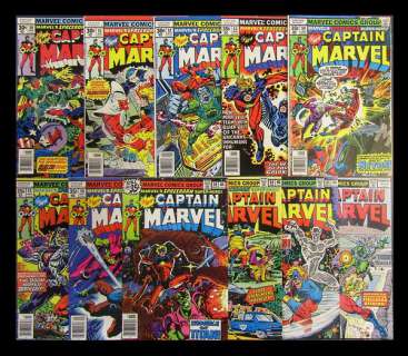 Captain Marvel Lot of 11 | mycomicshop.com