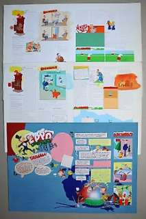 Inkleurstudio Etten / Studio Jan Kruis - Inkleurstudio Etten - Inkleuring Pagina 2-3 Eppo Weekblad 39+46+52 - (1977)