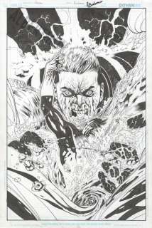 Patrick Gleason - blackest night: green lantern corp issue 44 page cover