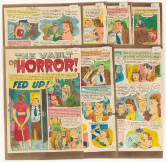 Craig - FED UP, THE HAUNT OF FEAR #13, 7 Pg Story (1952) | Russ Cochran