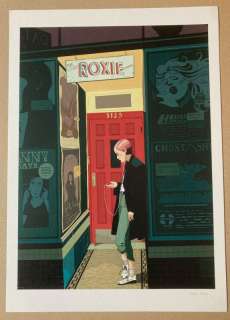 Laura Pérez | Lámina firmada a mano por Laura Pérez, Roxie. | Yojimbo Cómics