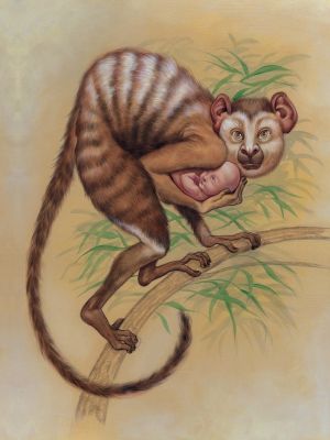 Anita Kunz | The Worrier, 2013 | Philippe Labaune Gallery