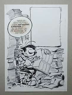 Studio Jan Kruis - Studio Jan Kruis - Originele tekening - Sjors Weekblad - Guust Flater - (1968)