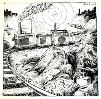 Solé, Jean  (1948) | SOLÉ, Jean   SOLÉ, Jean  Illustration originale et politique : "GISCAR | Estim Nation