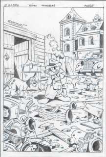 Ignasi Calvet Estéban | Donald Duck - Esteban - Original Donald Duck Comic Page - D 23386 (2008) | Catawiki