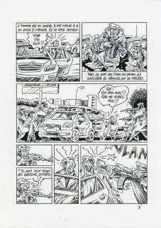 Hubert Maury | Dissident Club, planche 03 | Galerie Glénat