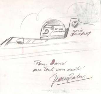 Graton | Graton Michel Vaillant pour pilote Dédicace signé | JeanMichel.net