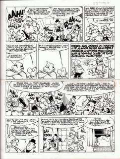 Greg | Greg - Originele pagina - Achille Talon T.32 - Achille Talon et la traversée du disert - (1985) | Catawiki