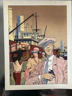 Philippe Berthet | Berthet, Philippe - Couverture originale - ’Couleur café’ premieÌ€re reÌeÌdition - (1986) | Catawiki