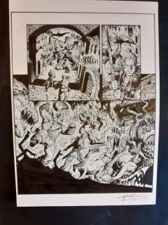 Gianluigi Gregorini | Gianluigi Gregorini Tavola originale - Dragonero "L’ invasione delle tenebre" - (2019) | Catawiki