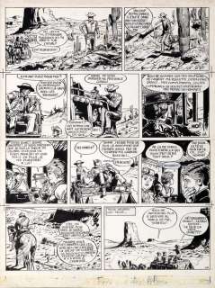 Giraud | Blueberry, planche n°6 Ã  l’encre de Chine de… | Millon