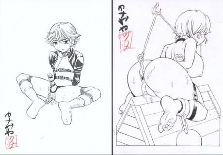 Rina Kanagawa | Hentai - 2 Illustraciones originales - Bongade + Submission fetish - 21 x 27 cm. + 21 x 29 cm. - (2021) | Catawiki