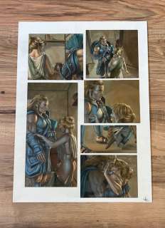 Cosimo Ferri - Ferri, Cosimo - Achille - Planche originale - La belle Hélène - (2017)