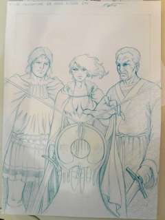 Bono, Fabio | Fabio Bono (De Rode Ridder) - Originele tekening - Niet gebruikte proefcover # 273 - De Duivelspenning - (2021) | Catawiki