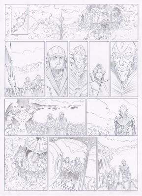 Richard Blake | Lord of the Skies - Page 7, Dargaud, 2026 | Philippe Labaune Gallery