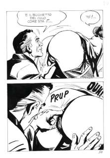 Salvatore Stizza | Sbarre Supplemento n. 26 - Salvatore Stizza - 10x Tavola Originale Vintage "Galera a domicilio" - Page volante - Exemplaire unique - (1986) | Catawiki